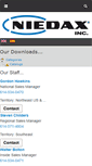 Mobile Screenshot of niedaxusa.com